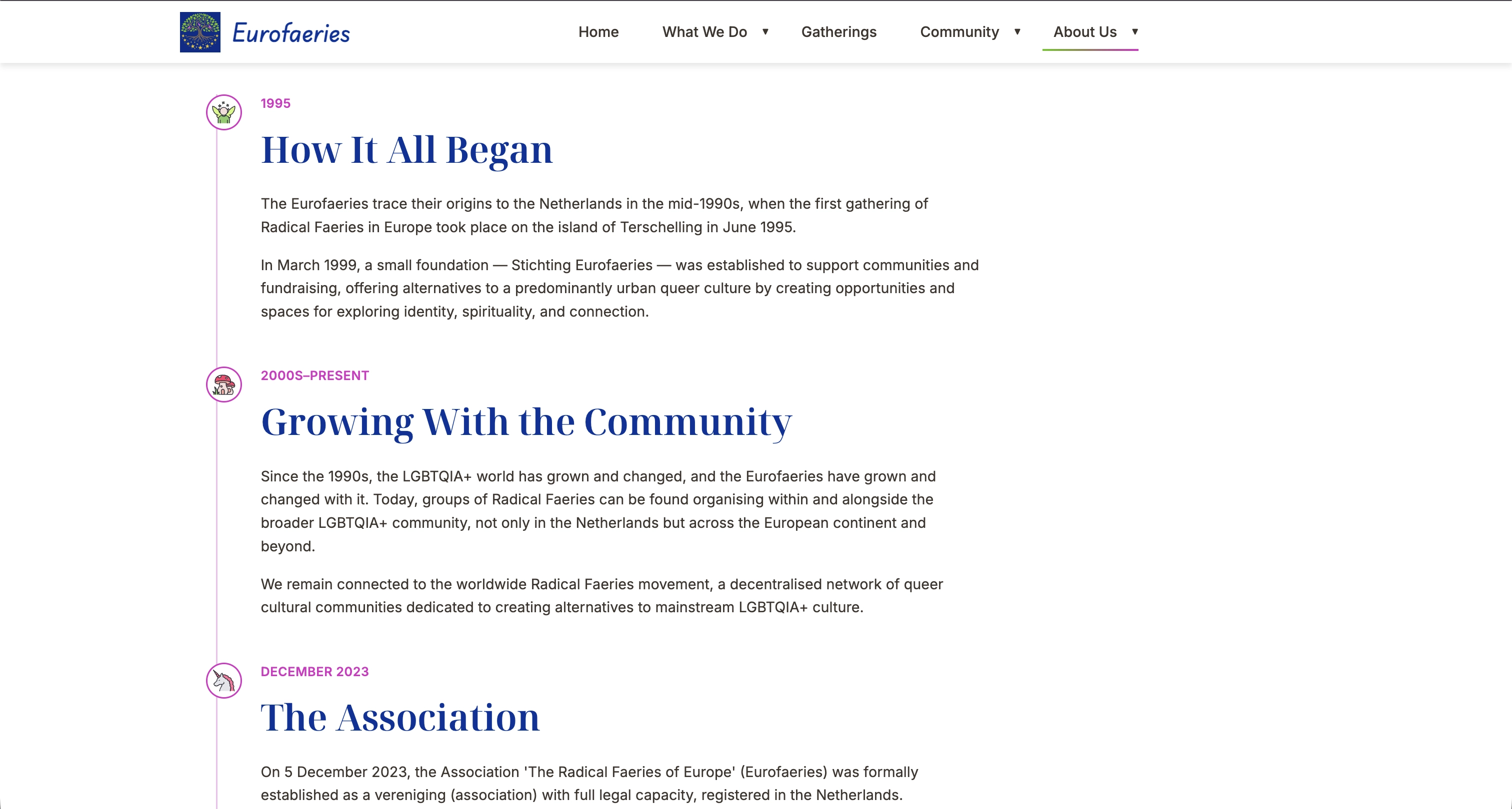 Faeries.eu Governance & Transparency